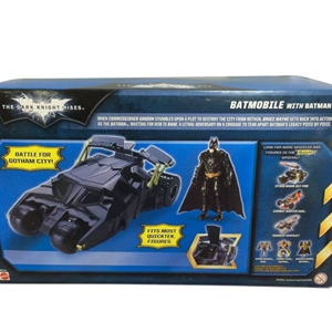 اکشن فیگور بتمن 10 سانتی متری و بتموبیل Batmobile with Batman-اسباب بازی